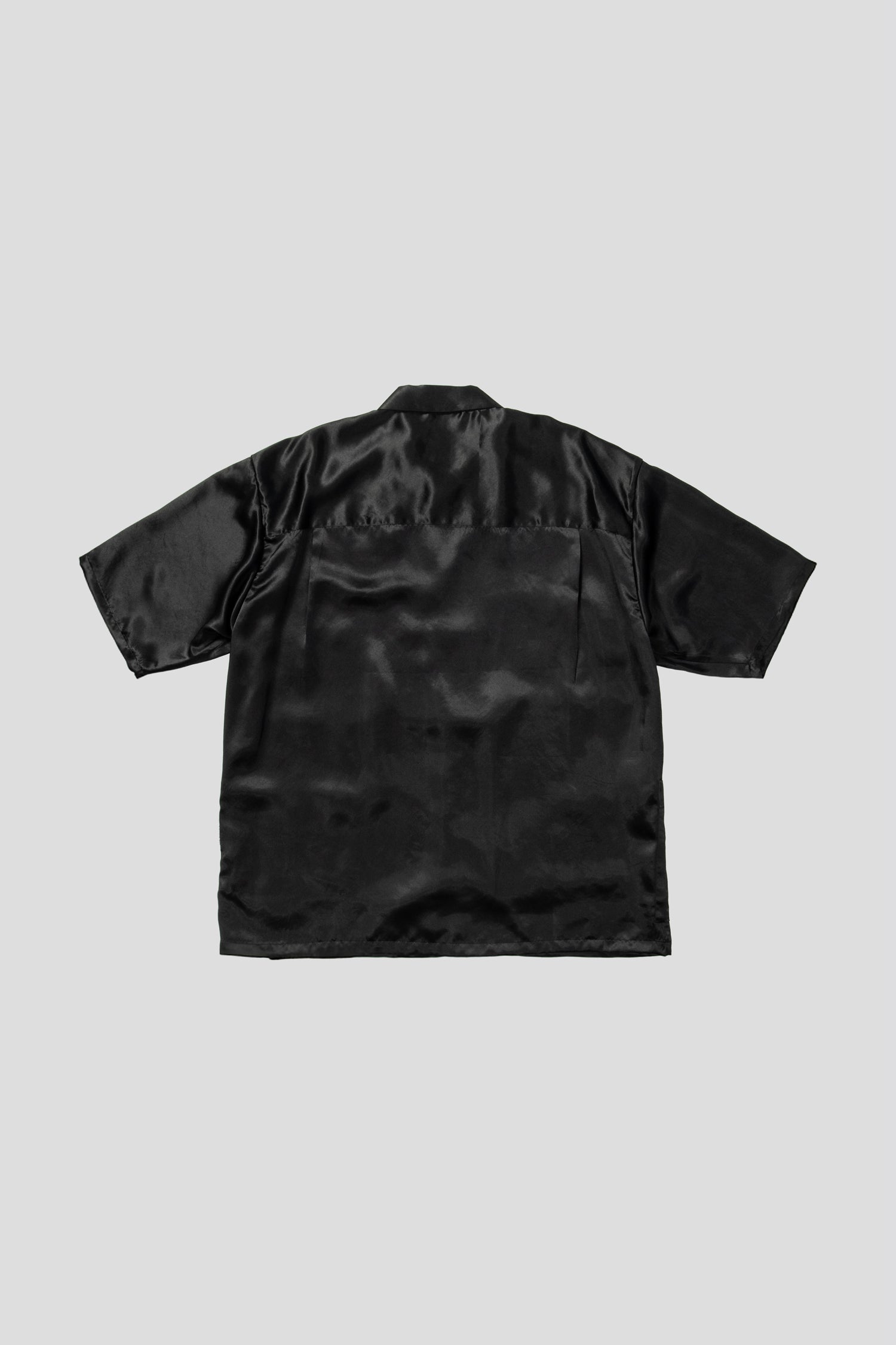 V-SATIN S/S SHIRTS