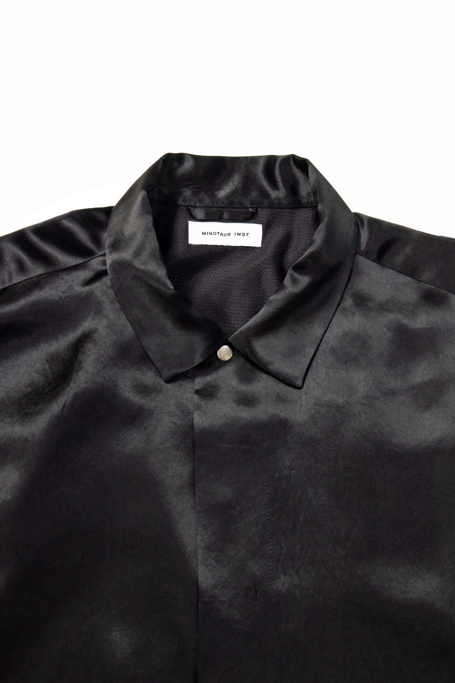V-SATIN S/S SHIRTS