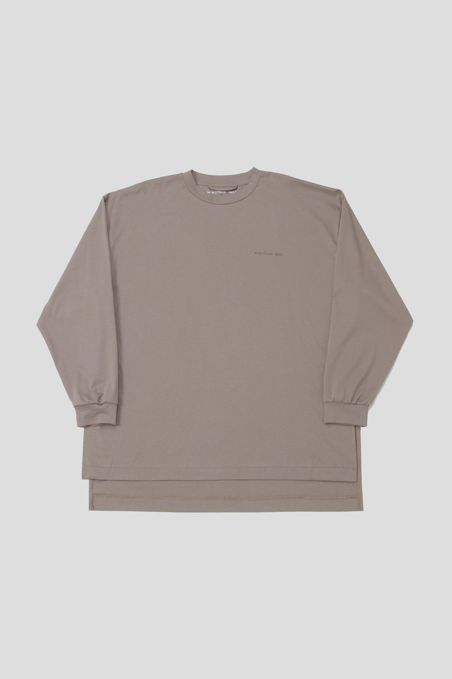 ORGANIC SLIT L/S CREW